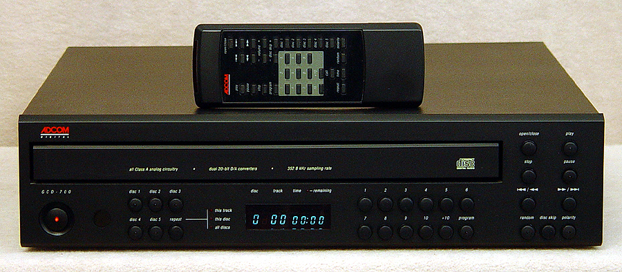 Adcom GCD-700 disc players