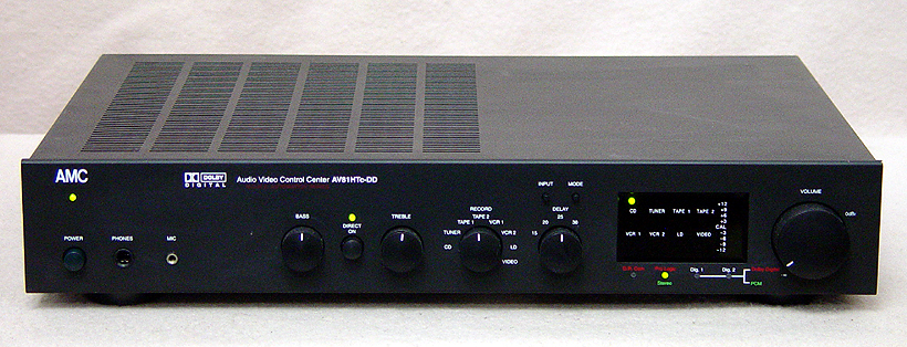 AMC Weltronics AV81HTc-DD preamps