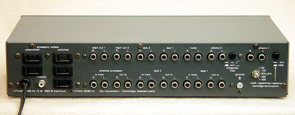 APT Holman preamps