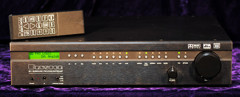 Bryston SP1 surround processors
