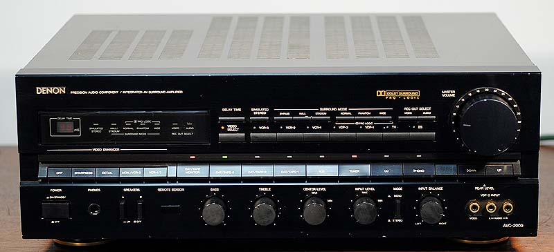 Denon AVC-2000 surround receivers