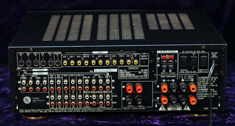 Denon AVC-3000 surround receivers