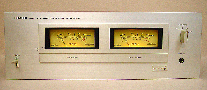 Hitachi HMA6500 power amplifiers