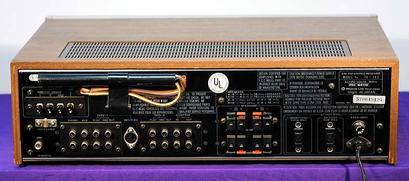 Hitachi SR-903 receivers