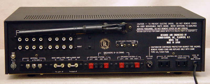 Harmon Kardon 730 receivers