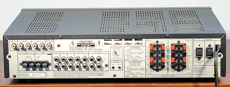 HK AVR-15 surround receivers