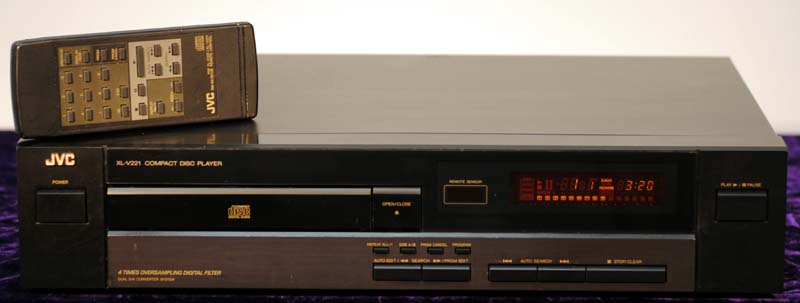 JVC XL-V221BK disc players