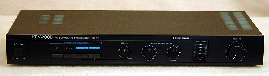 Kenwood SC-75 surround processors