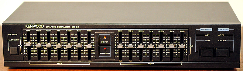 Kenwood GE-34 equalizers