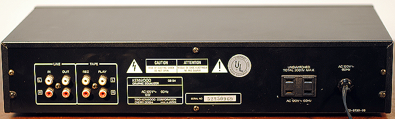 Kenwood GE-34 equalizers