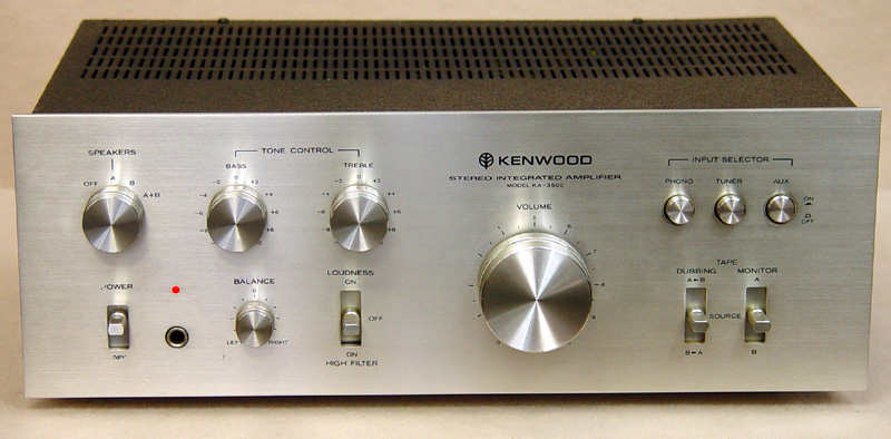 Kenwood KA-3500 integrated amps