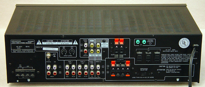 Kenwood KR-V6010 surround receivers