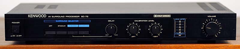 Kenwood SC-75 surround processors