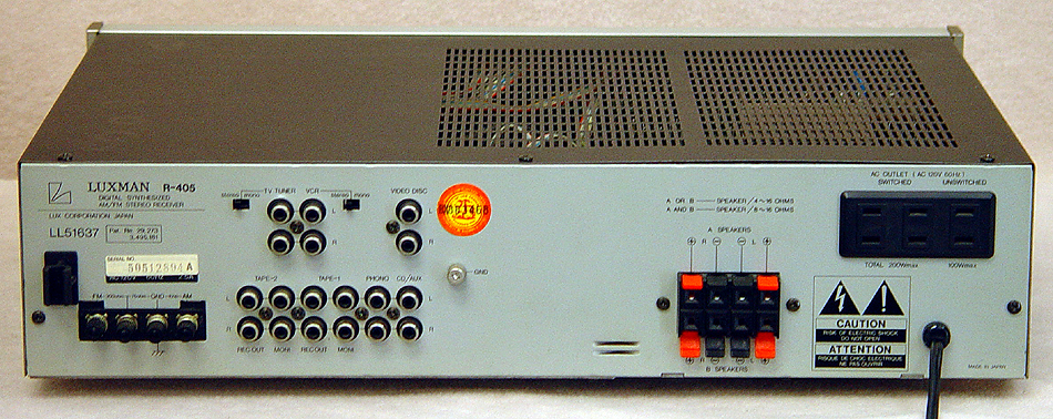 Luxman R-405 receivers