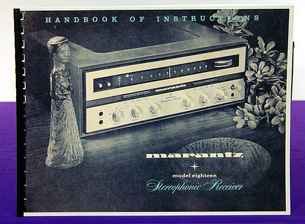 Marantz 18 manuals docs