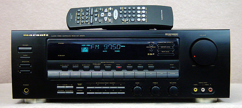 Marantz SR670 surround receivers