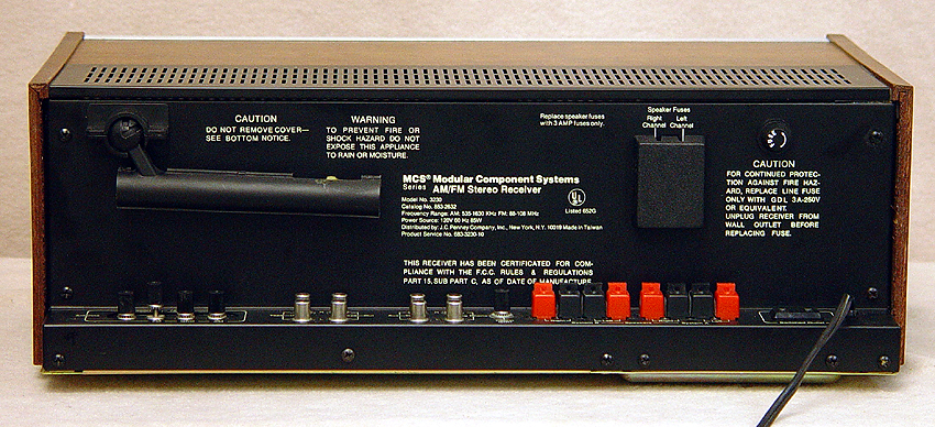 MCS 3230 receivers