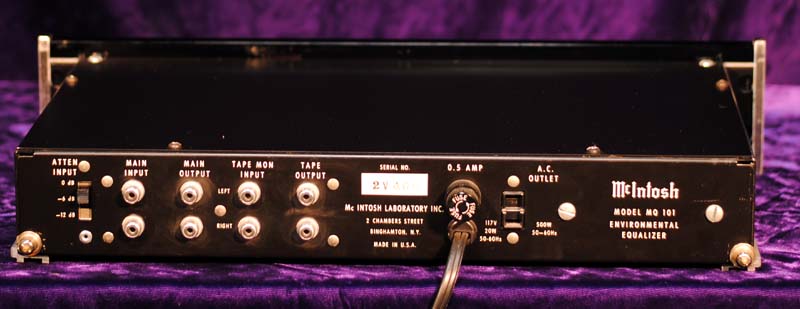 McIntosh MQ101 equalizers