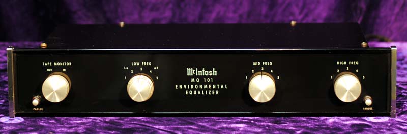 McIntosh MQ101 equalizers