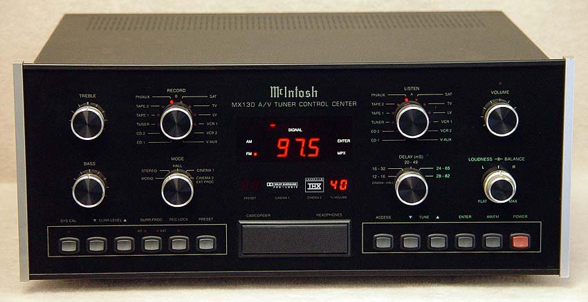 McIntosh MX130 preamps