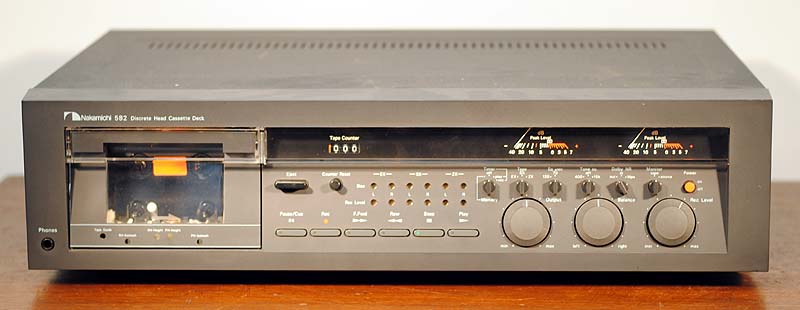 Nakamichi 582 cassette decks