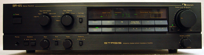 Nakamichi SR-4A receivers