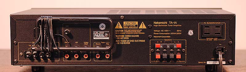 Nakamichi TA-1A receivers