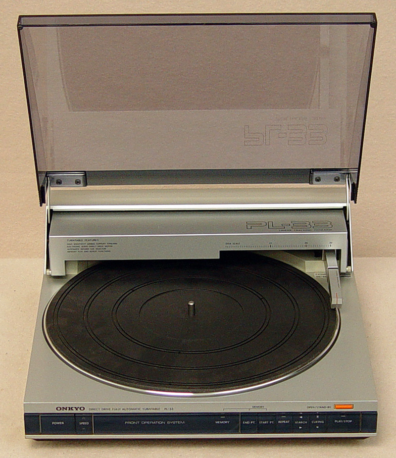 Onkyo PL-33 turntables