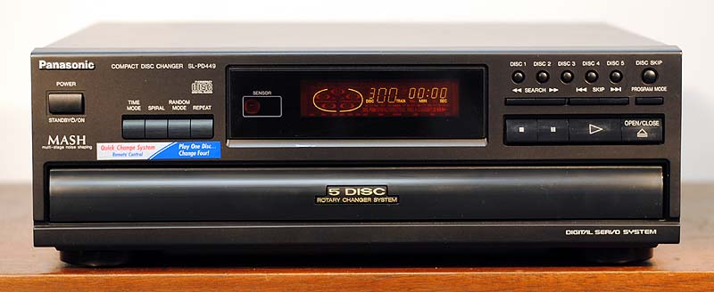 Panasonic SL-PD449 disc players