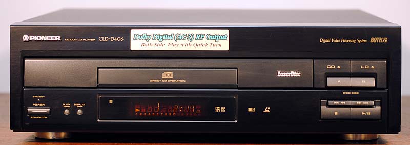 Pioneer CLD-D406 disc players
