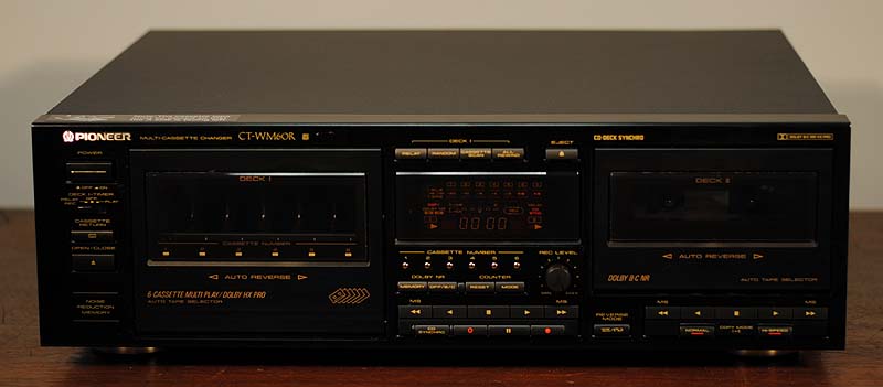 Pioneer CT-WM60R cassette decks