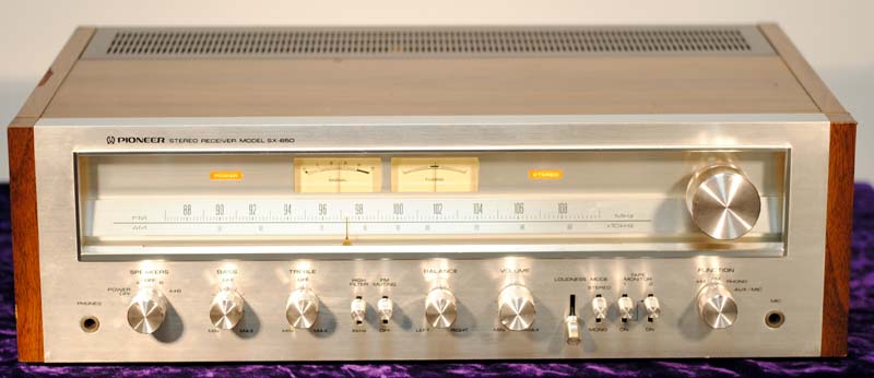 Pioneer SX-650 receivers
