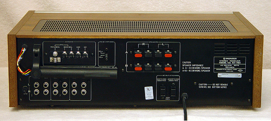 Pioneer SX-780 receivers
