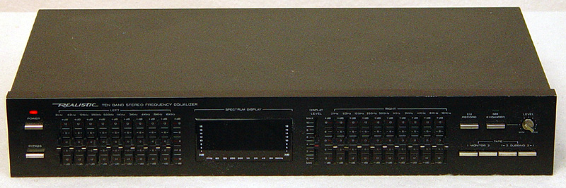 Realistic 31-2020A equalizers