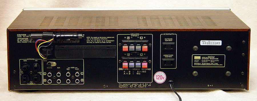 Sansui 3900Z receivers