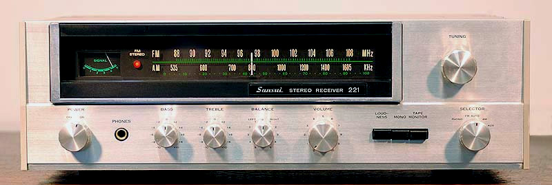 Sansui 221 receivers