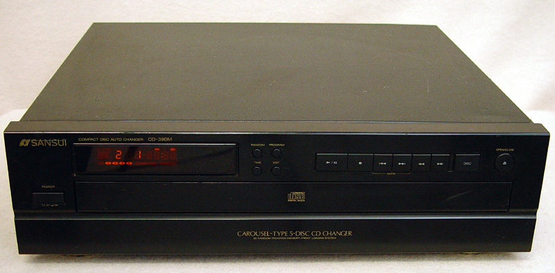 Sansui CD-390M disc players