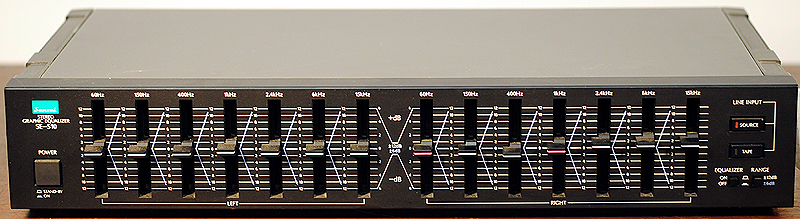Sansui SE-510 equalizers
