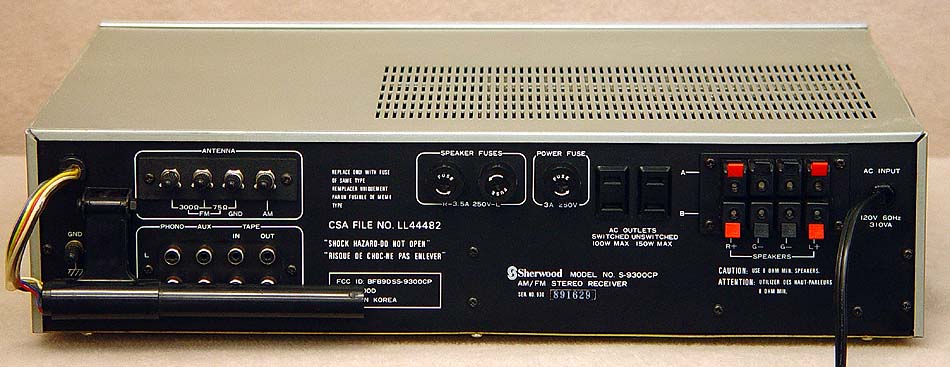 Sherwood S-9300cp receivers