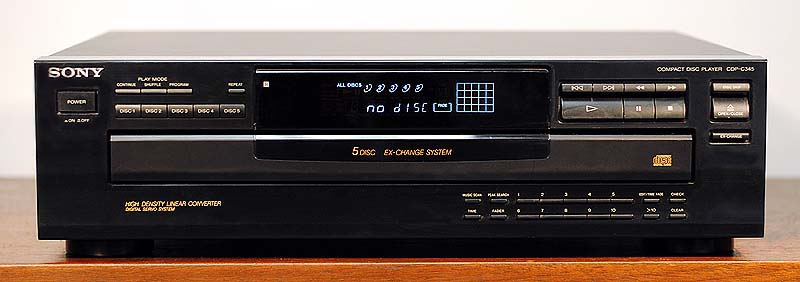 Sony CDP-C345 disc players