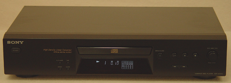 Sony CDP-XE270 disc players