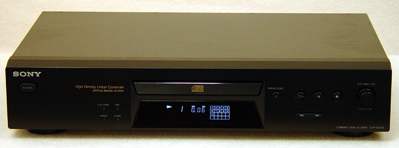 Sony CDP-XE270 disc players