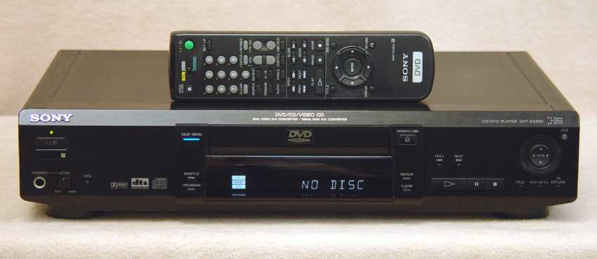 Sony DVP-S530D disc players