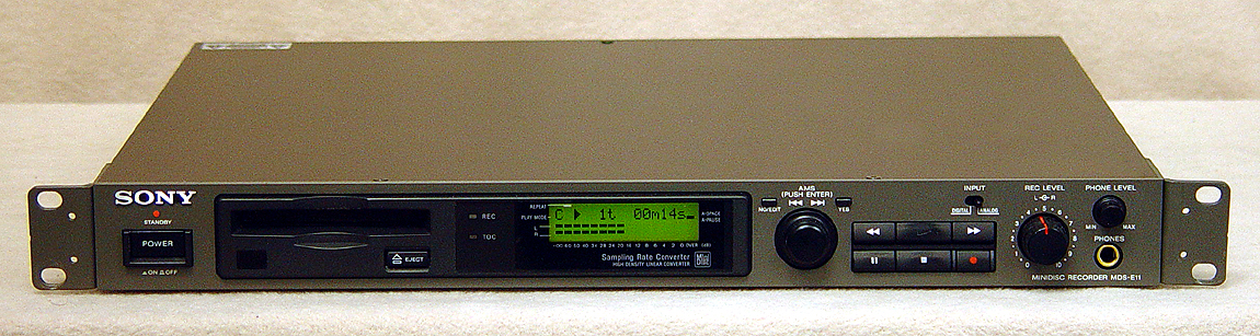 Sony MDS-E11 disc players