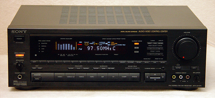 Sony STR-AV1070X surround receivers