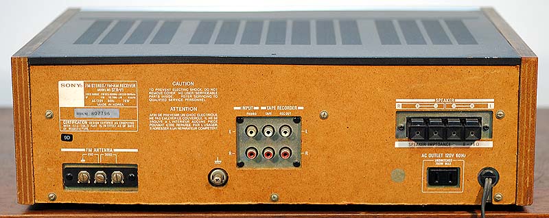Sony STR-V1 receivers