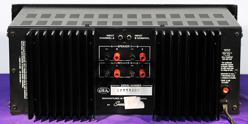 Soundcraftsmen A5002 power amplifiers