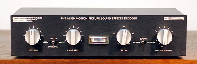 SSI M-360 surround processors