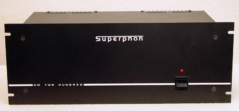 Superphon DM Two Hundred. power amplifiers