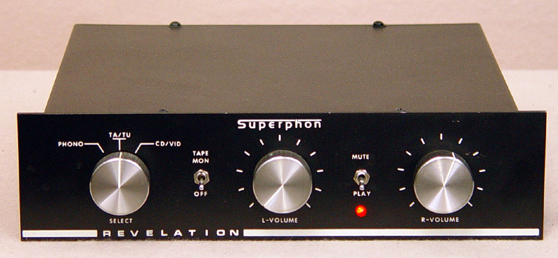Superphon Revelation preamps